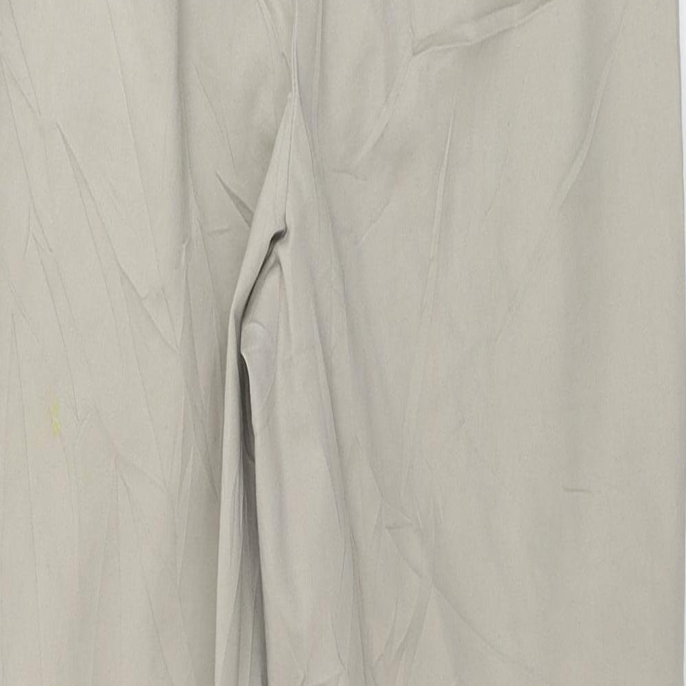 Womens UK Size 8 Marks and Spencer Regular Fit  Beige Trousers
