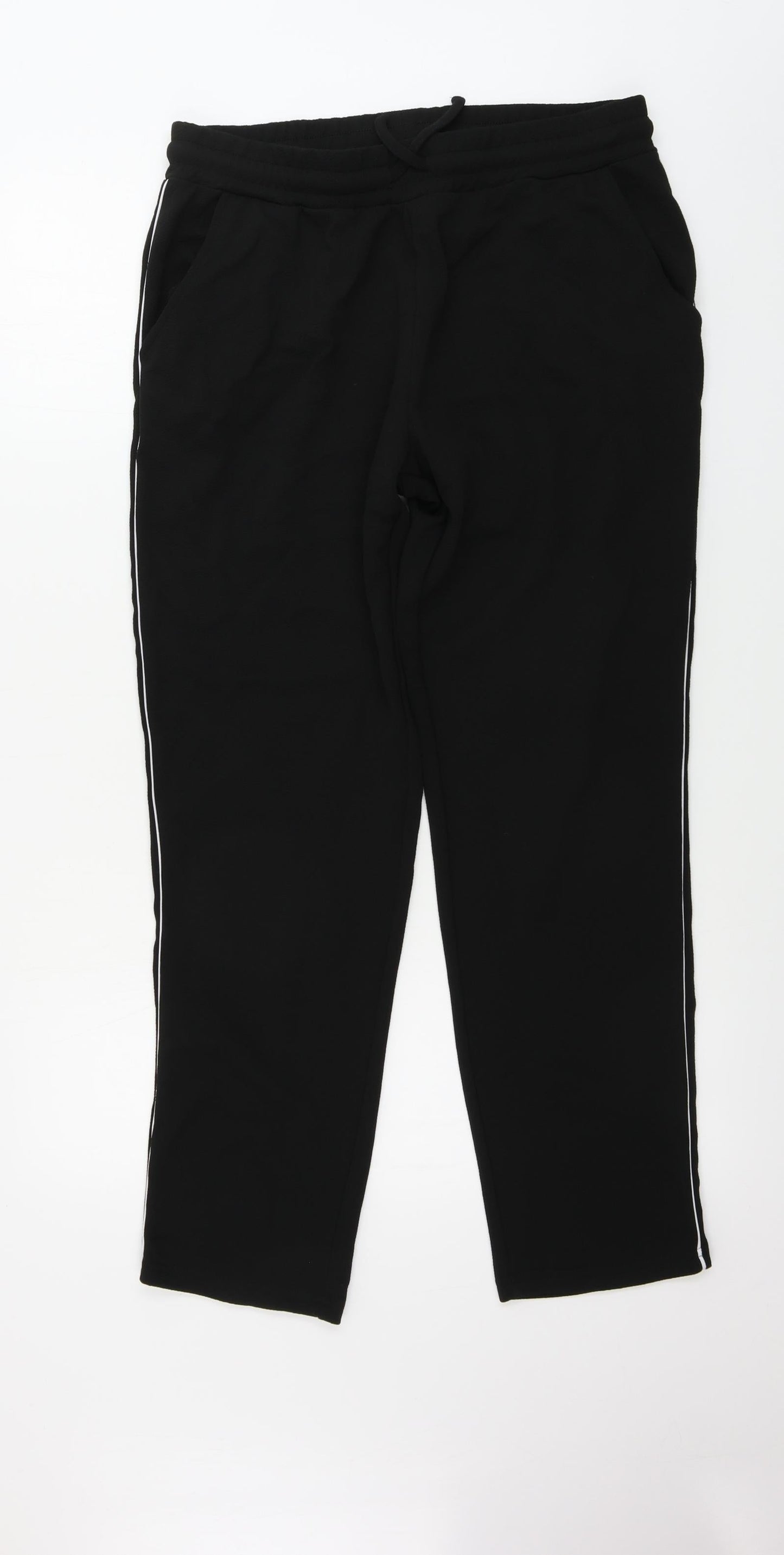 Womens UK Size 14 Peacocks Regular Fit  Black Trousers