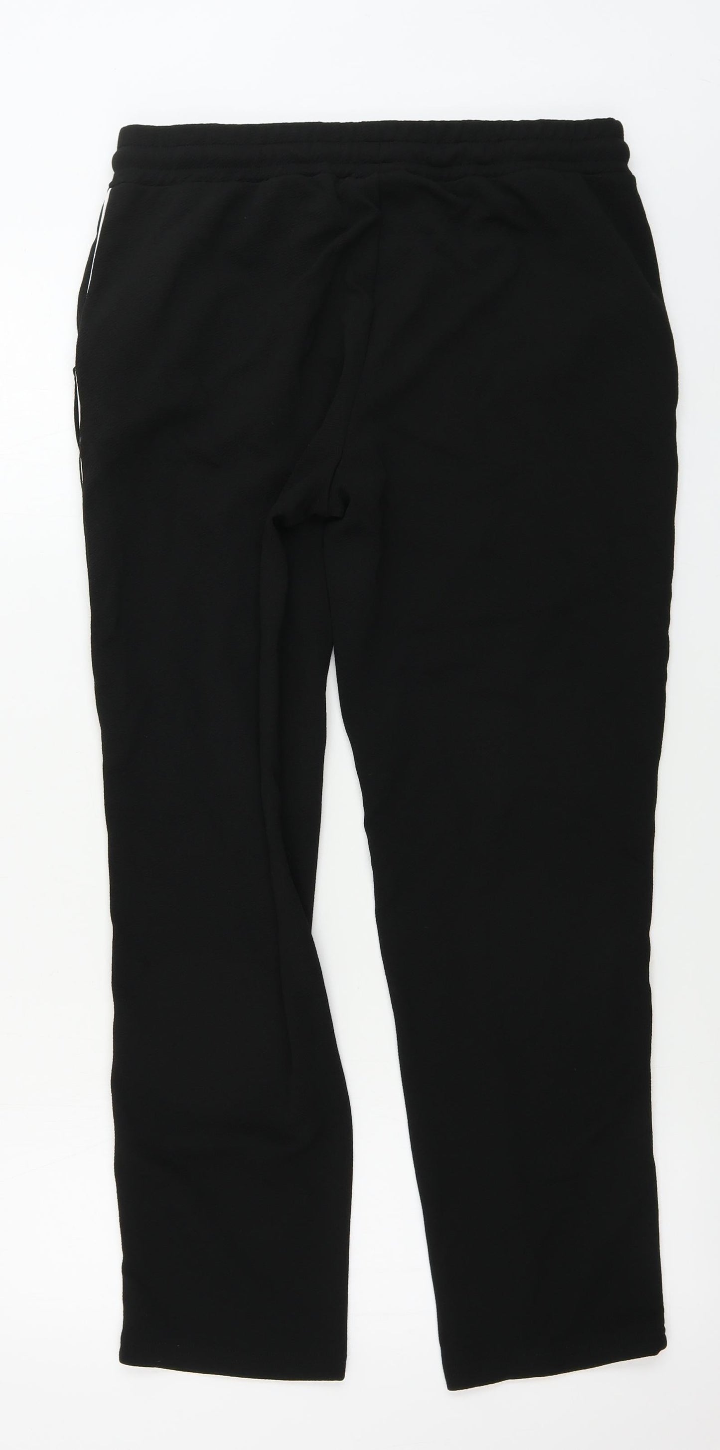 Womens UK Size 14 Peacocks Regular Fit  Black Trousers