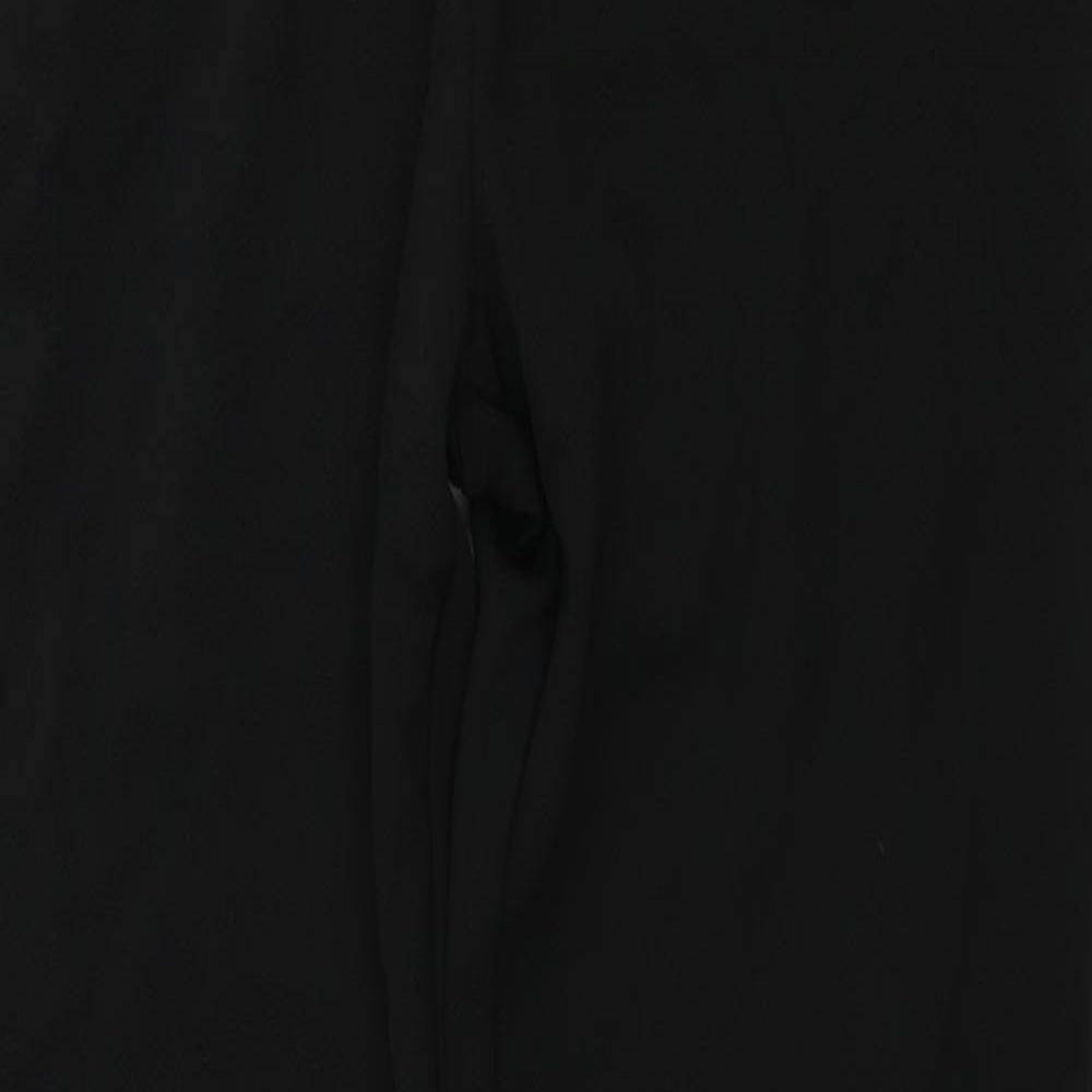 Womens UK Size 14 Peacocks Regular Fit  Black Trousers