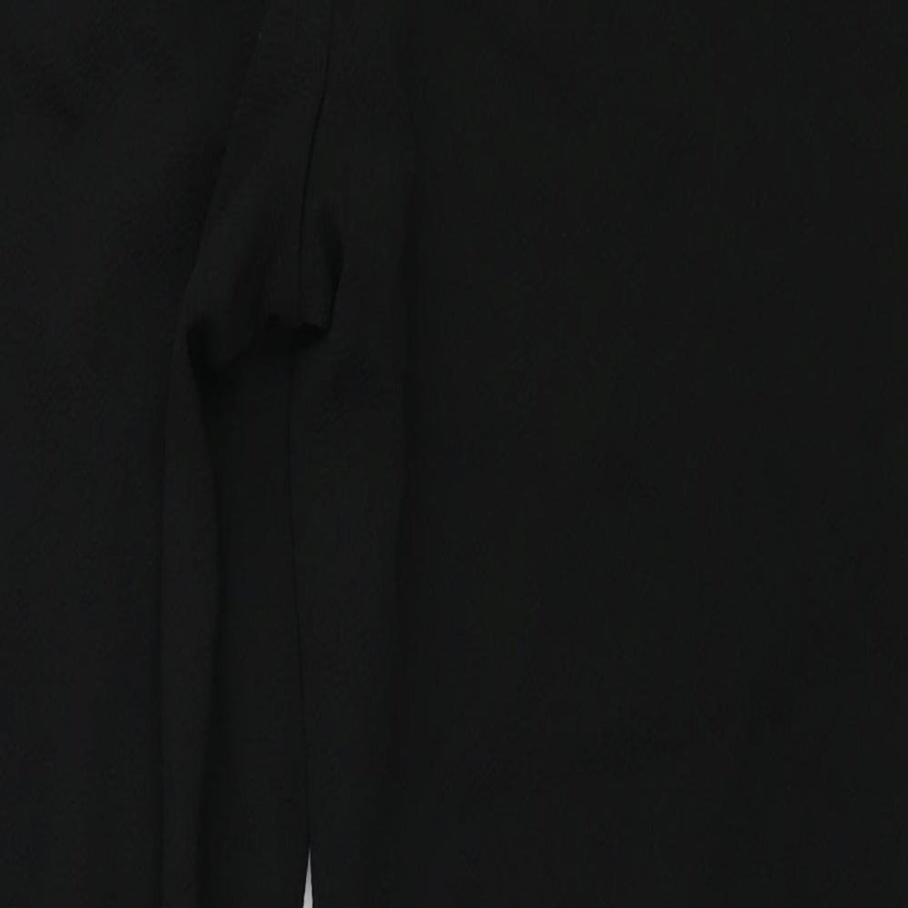 Womens UK Size 14 Peacocks Regular Fit  Black Trousers