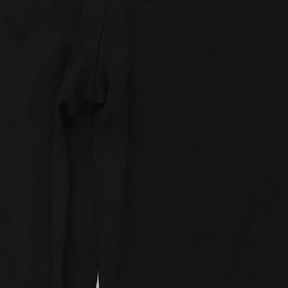 Womens UK Size 14 Peacocks Regular Fit  Black Trousers