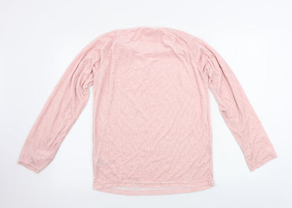Womens UK Size 6 love to lounge Pink Pullover Jumper