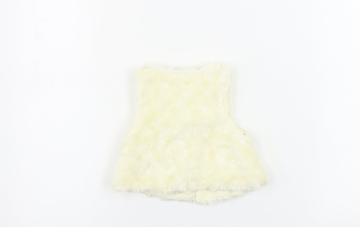 Preworn  Girls Ivory   Cardigan Jumper Size 6-9 Months