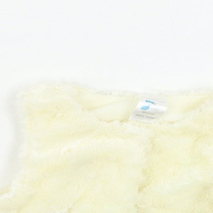 Preworn  Girls Ivory   Cardigan Jumper Size 6-9 Months
