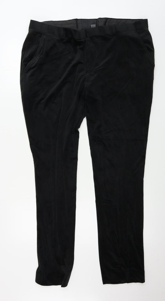 Womens UK Size 40 in ASOS Regular Fit  Black Trousers