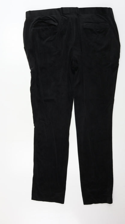 Womens UK Size 40 in ASOS Regular Fit  Black Trousers