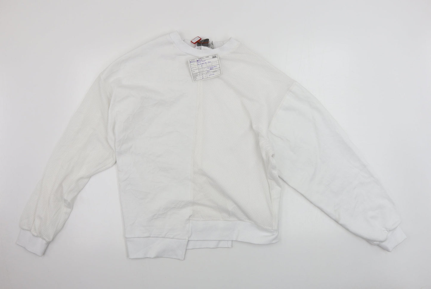 Womens UK Size M ASOS White Pullover Jumper