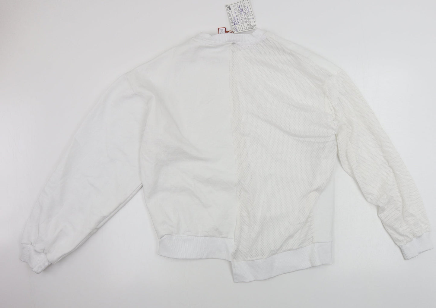 Womens UK Size M ASOS White Pullover Jumper