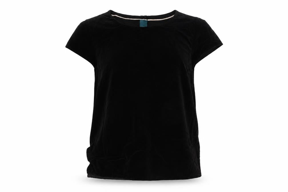 Front view of Marks & Spencer girls’ black jumper, size 12-13, years