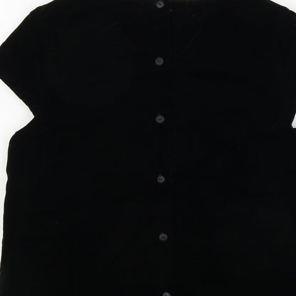 Marks and Spencer  Girls Black   Pullover Jumper Size 12-13 Years