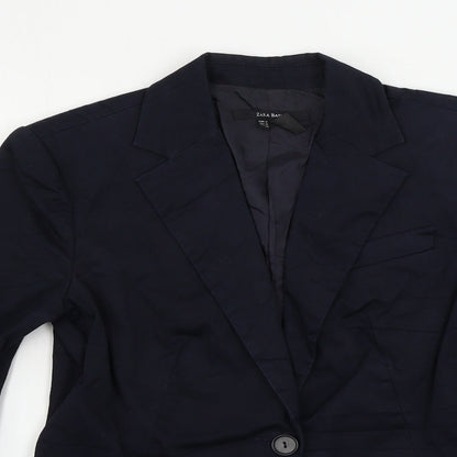 Zara Womens Blue   Jacket Blazer Size M