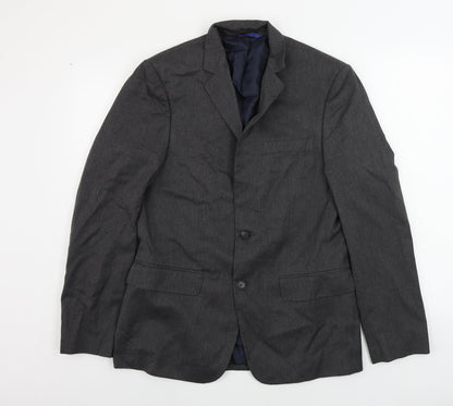 Mens UK Size 38 Marks and Spencer Regular Grey Suit Jacket