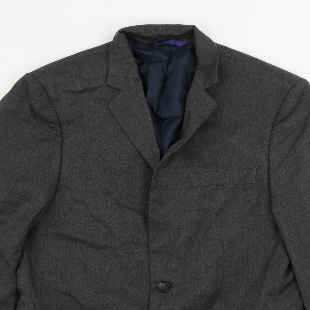 Mens UK Size 38 Marks and Spencer Regular Grey Suit Jacket