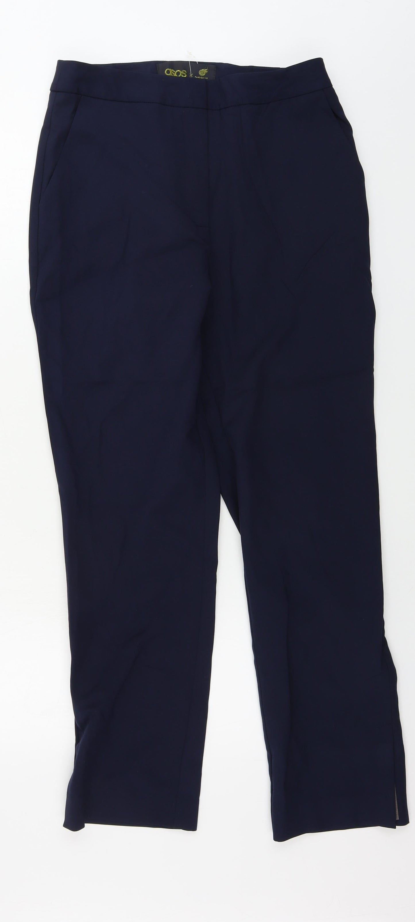 Womens UK Size 10 ASOS Regular Fit  Blue Trousers