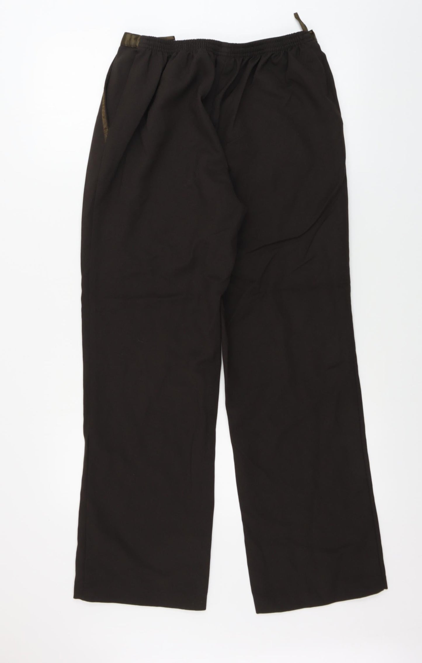 Womens UK Size 12 Damart Regular Fit  Brown Trousers