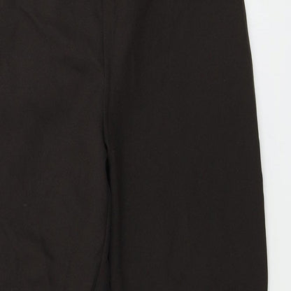 Womens UK Size 12 Damart Regular Fit  Brown Trousers