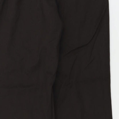 Womens UK Size 12 Damart Regular Fit  Brown Trousers