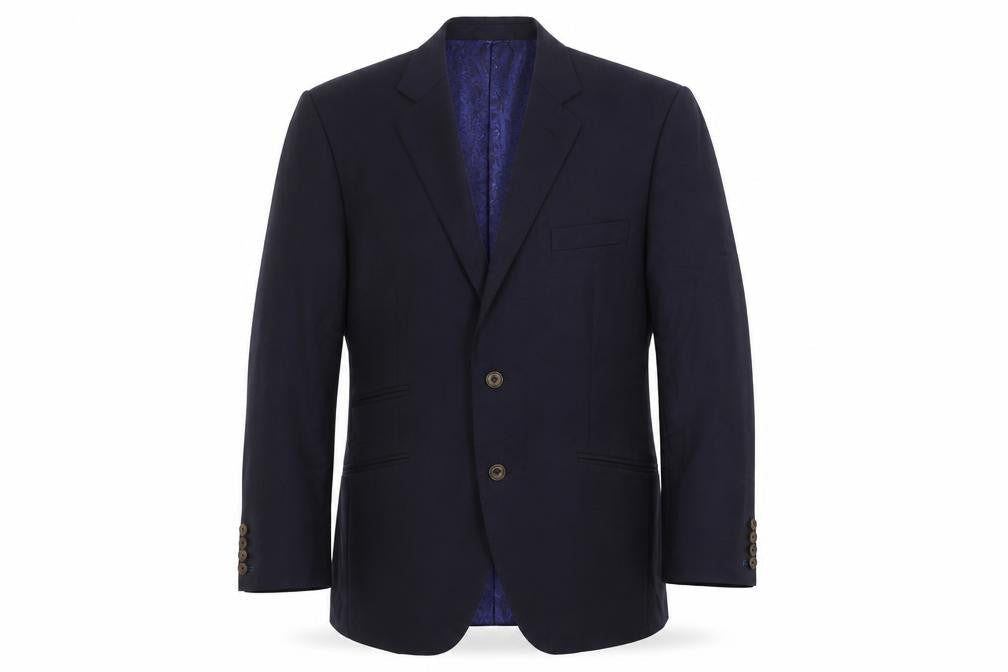 Mens UK Size 40 Preworn Regular Blue Suit Jacket