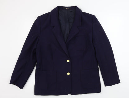 dacks london  Womens Blue   Jacket Blazer Size 12