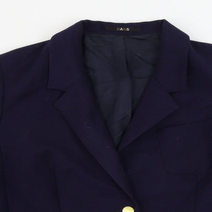 dacks london  Womens Blue   Jacket Blazer Size 12