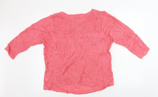 Womens UK Size 14 NEXT Pink Pullover Jumper