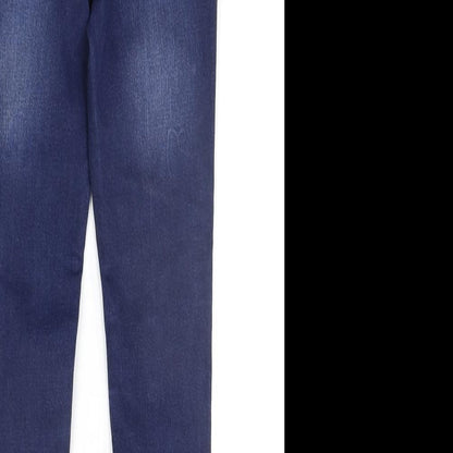 Denim & Co. Girls Blue   Skinny Jeans Size 9-10 Years