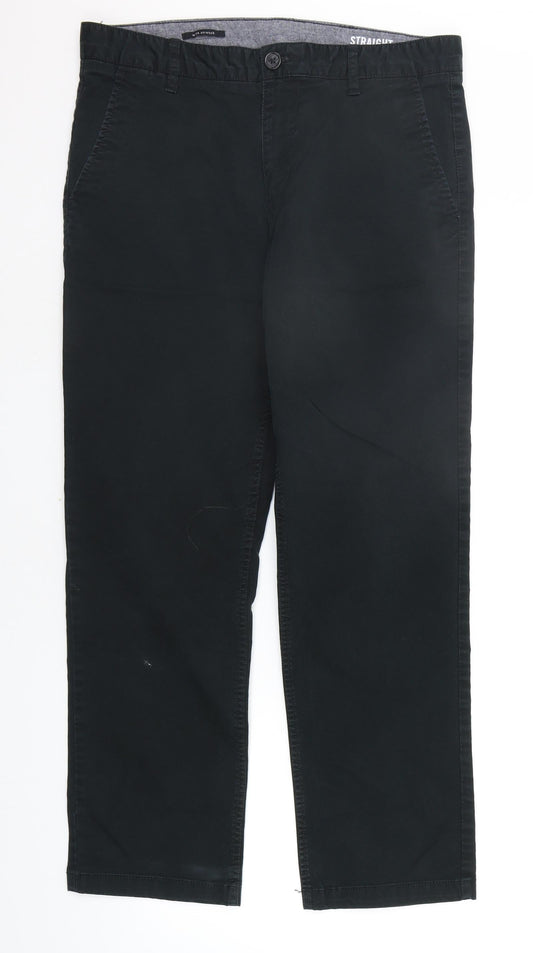 F&F Womens Black   Trousers  Size 34 in L30 in