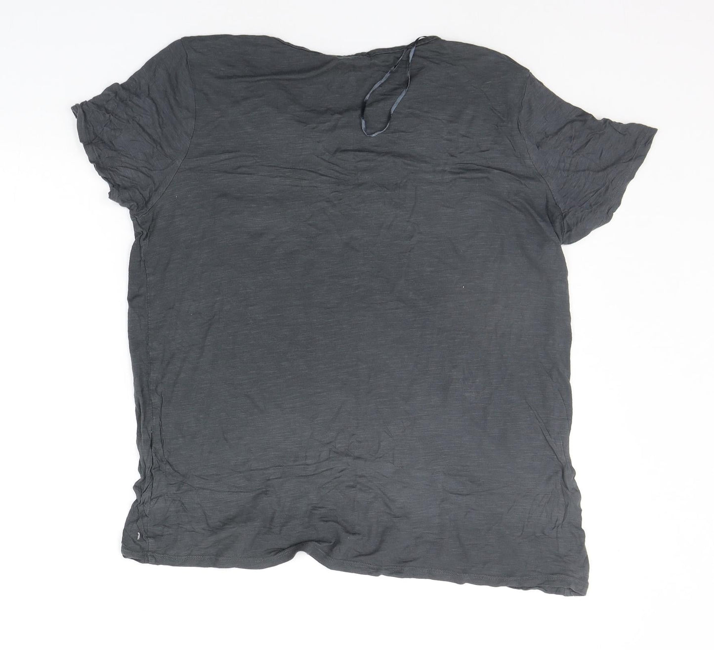 Womens UK Size 16 Select Grey Basic T-Shirt