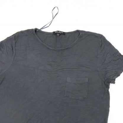 Womens UK Size 16 Select Grey Basic T-Shirt