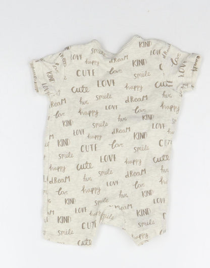 George Baby Beige Ikat  Babygrow One-Piece Size 3-6 Months  - LOVE