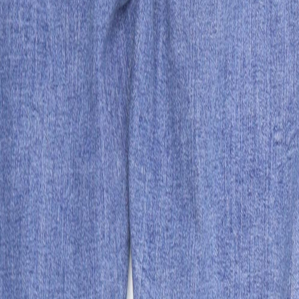 Denim & Co. Womens Blue   Straight Jeans Size 6 L26 in