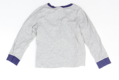 Mothercare Boys Grey   Basic T-Shirt Size 5-6 Years
