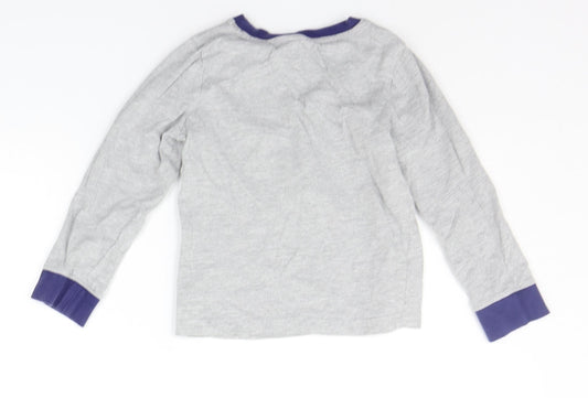 Mothercare Boys Grey   Basic T-Shirt Size 5-6 Years