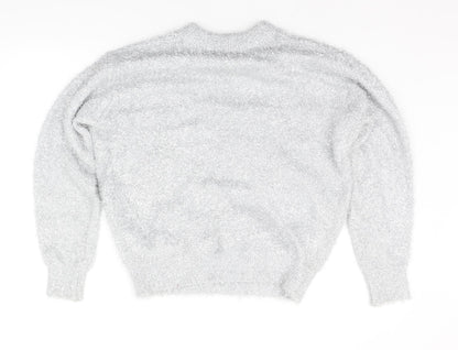 Womens UK Size L Esprit Grey Pullover Jumper