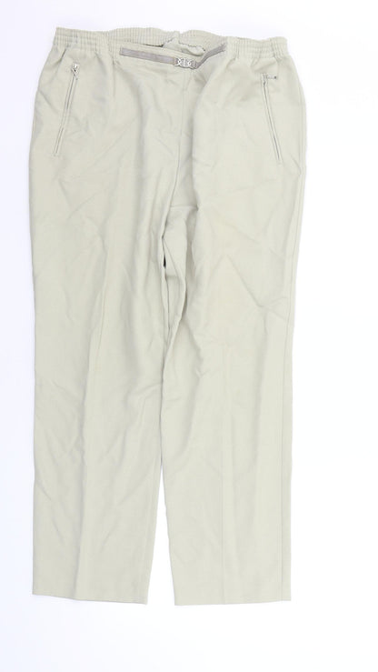 Womens UK Size 18 CANDA Regular Fit  Beige Trousers