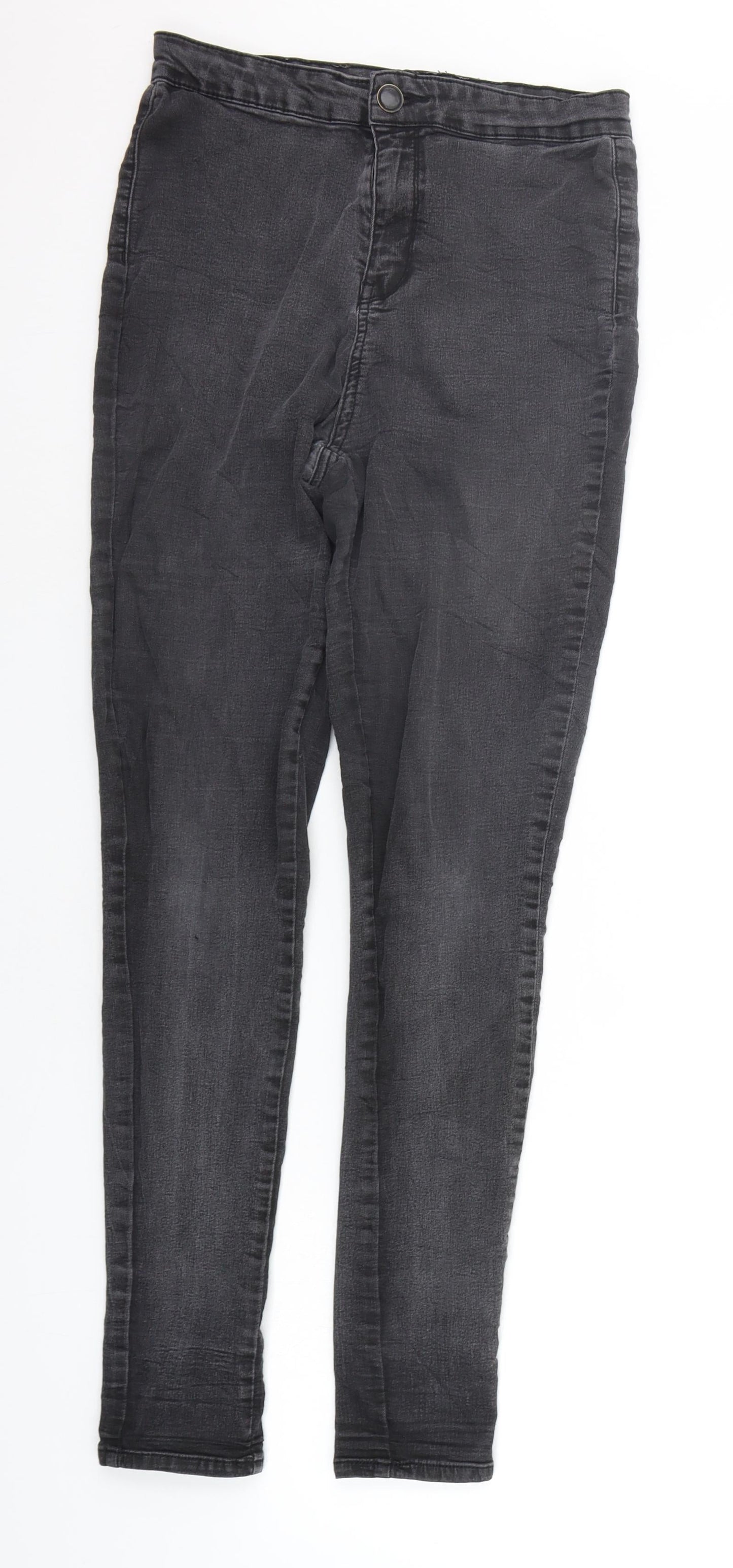 F&F Womens Grey   Trousers  Size 10 L27 in