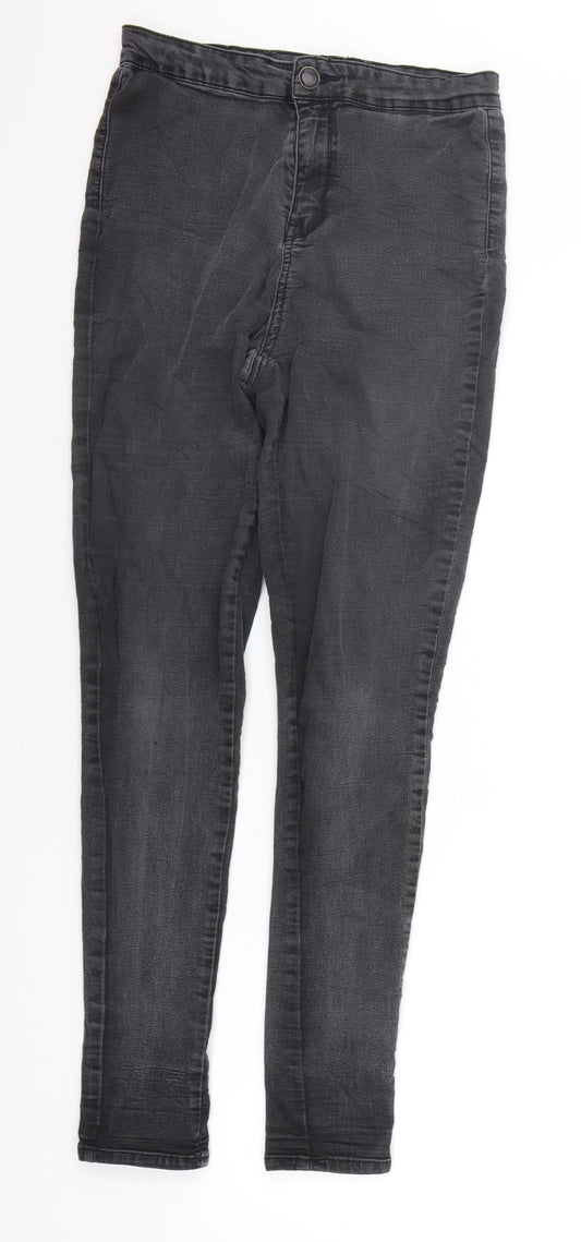 F&F Womens Grey   Trousers  Size 10 L27 in