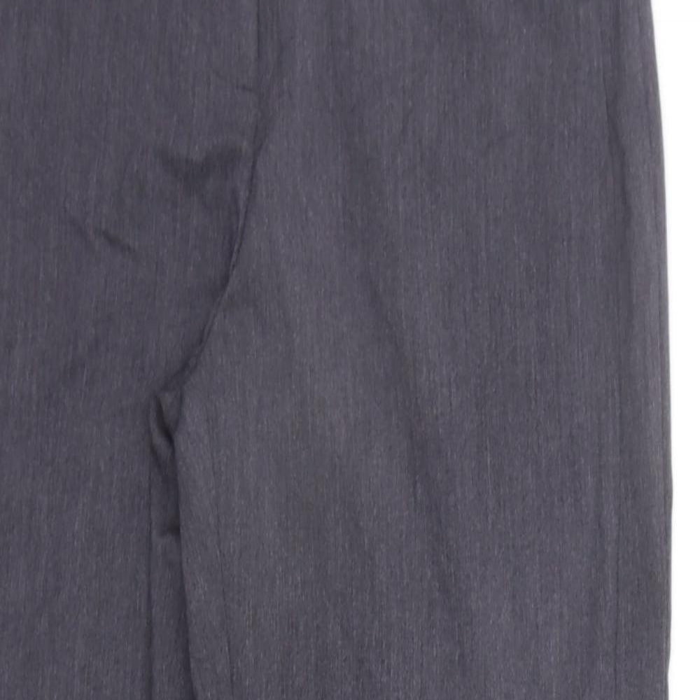 TU Womens Grey   Trousers  Size 12 L26 in