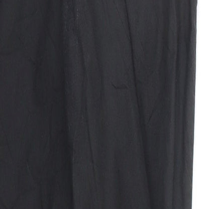 Womens UK Size 30 in Topshop Regular Fit  Black Trousers