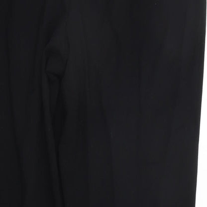 Marks and Spencer Womens Black   Trousers  Size 16 L28 in