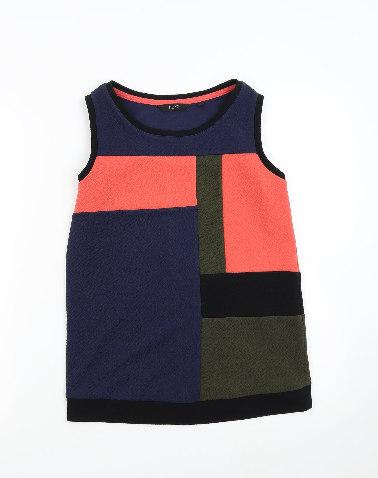 Womens UK Size 8 NEXT Multicoloured Basic Tank