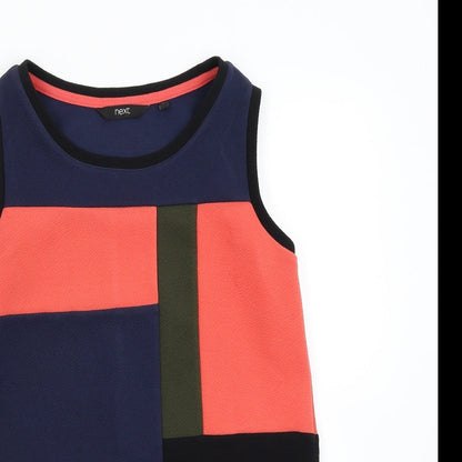 Womens UK Size 8 NEXT Multicoloured Basic Tank