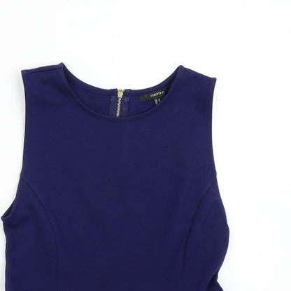 FOREVER 21 Womens Blue   Basic Tank Size M