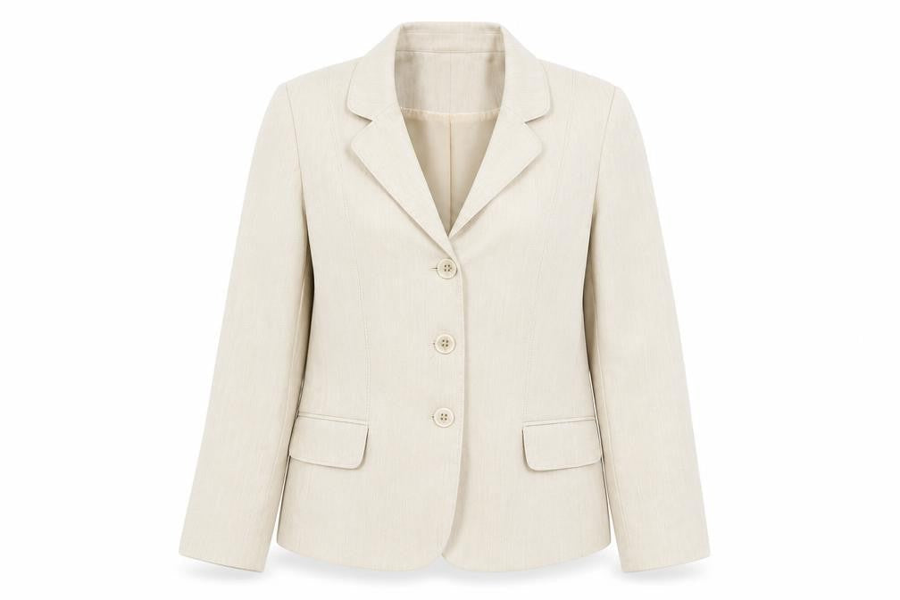 Womens UK Size 16 BHS Regular Beige Suit Jacket