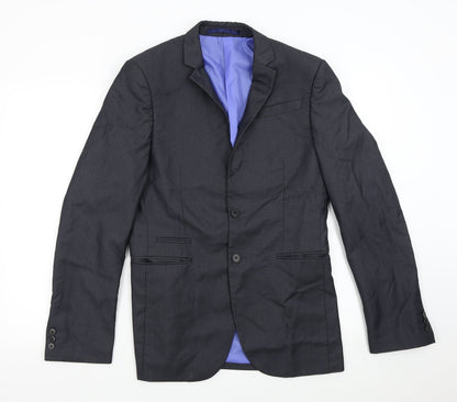 Mens UK Size 36 M&S Regular Grey Suit Jacket