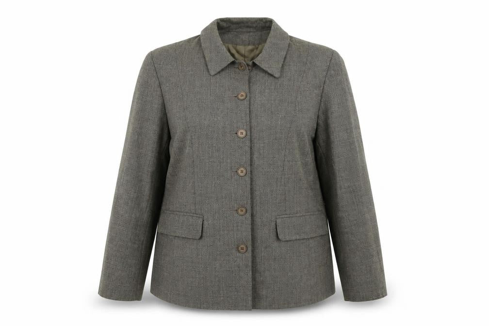 Womens UK Size 18 Berkertex Regular Green Blazer