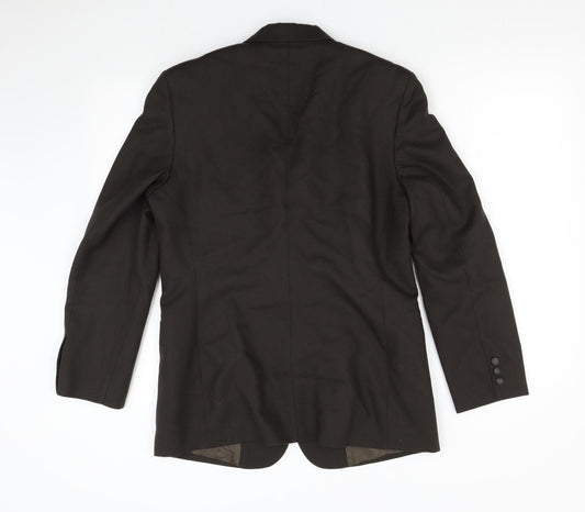 United Colors of Benetton Mens Brown   Jacket Suit Jacket Size 34