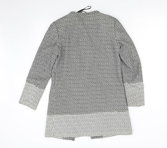 Womens UK Size 6 H&M Grey Overcoat