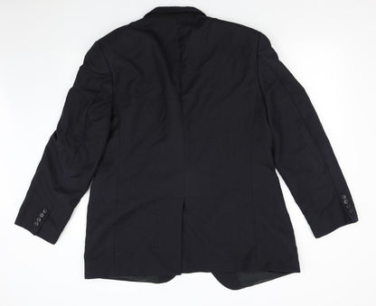 Mens UK Size 44 M&S Regular Blue Suit Jacket